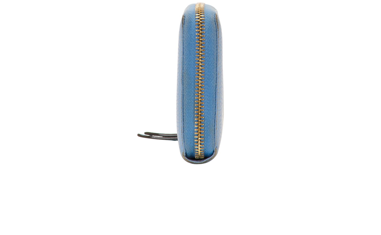 Gucci Long Zip Around Wallet, &pound;195, Accessories, Blue, Leather, Bottom view